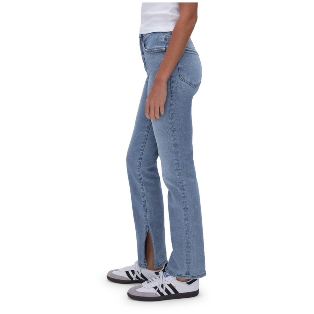 Good American Good Boy Straight Jeans in Indigo382